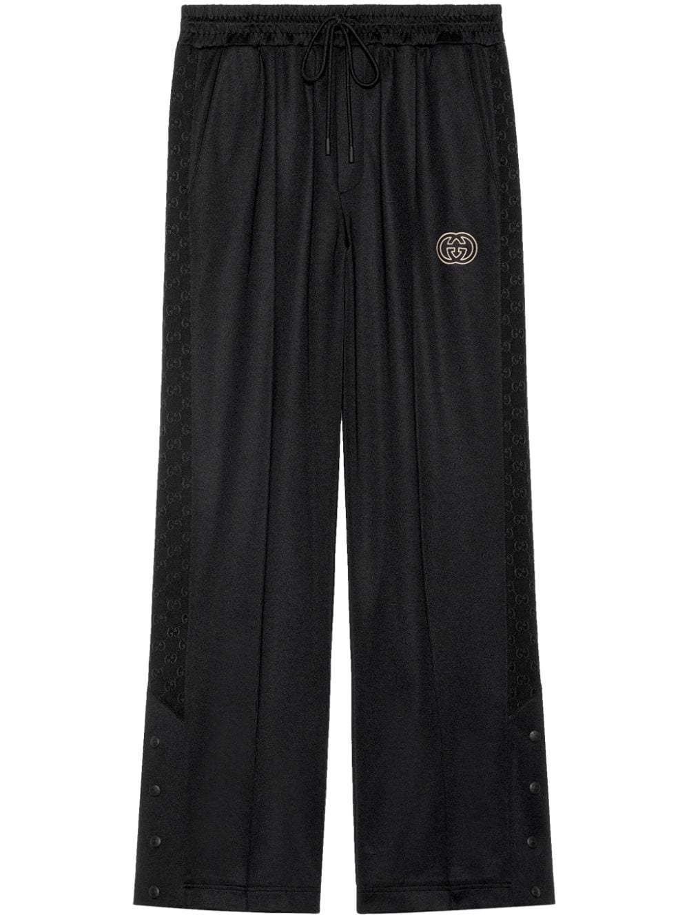 Gucci Interlocking G track pants - Black von Gucci