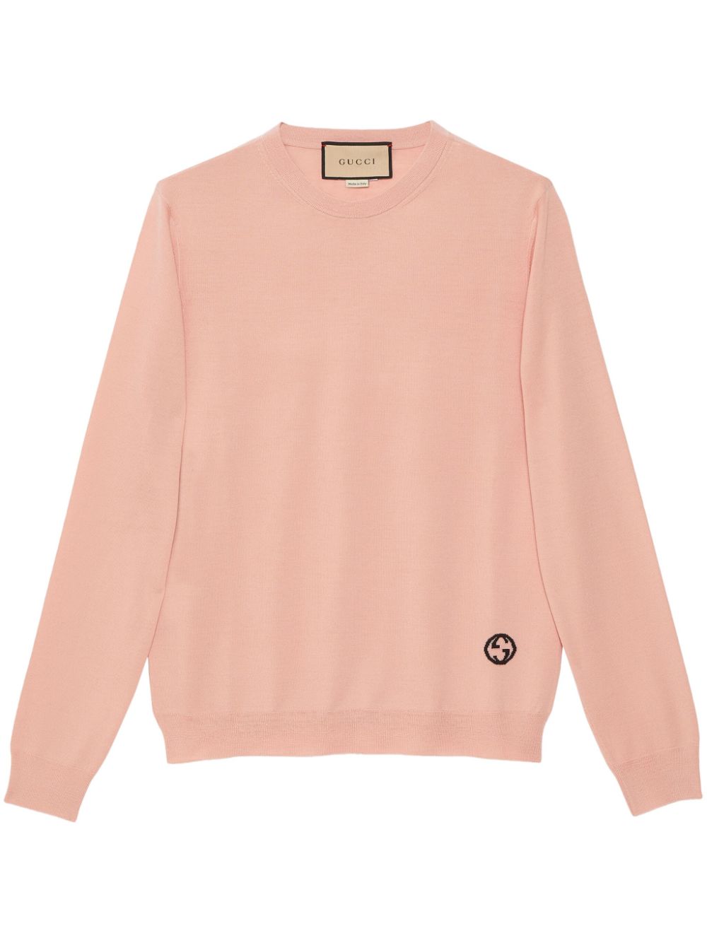 Gucci Interlocking-G wool jumper - Pink von Gucci