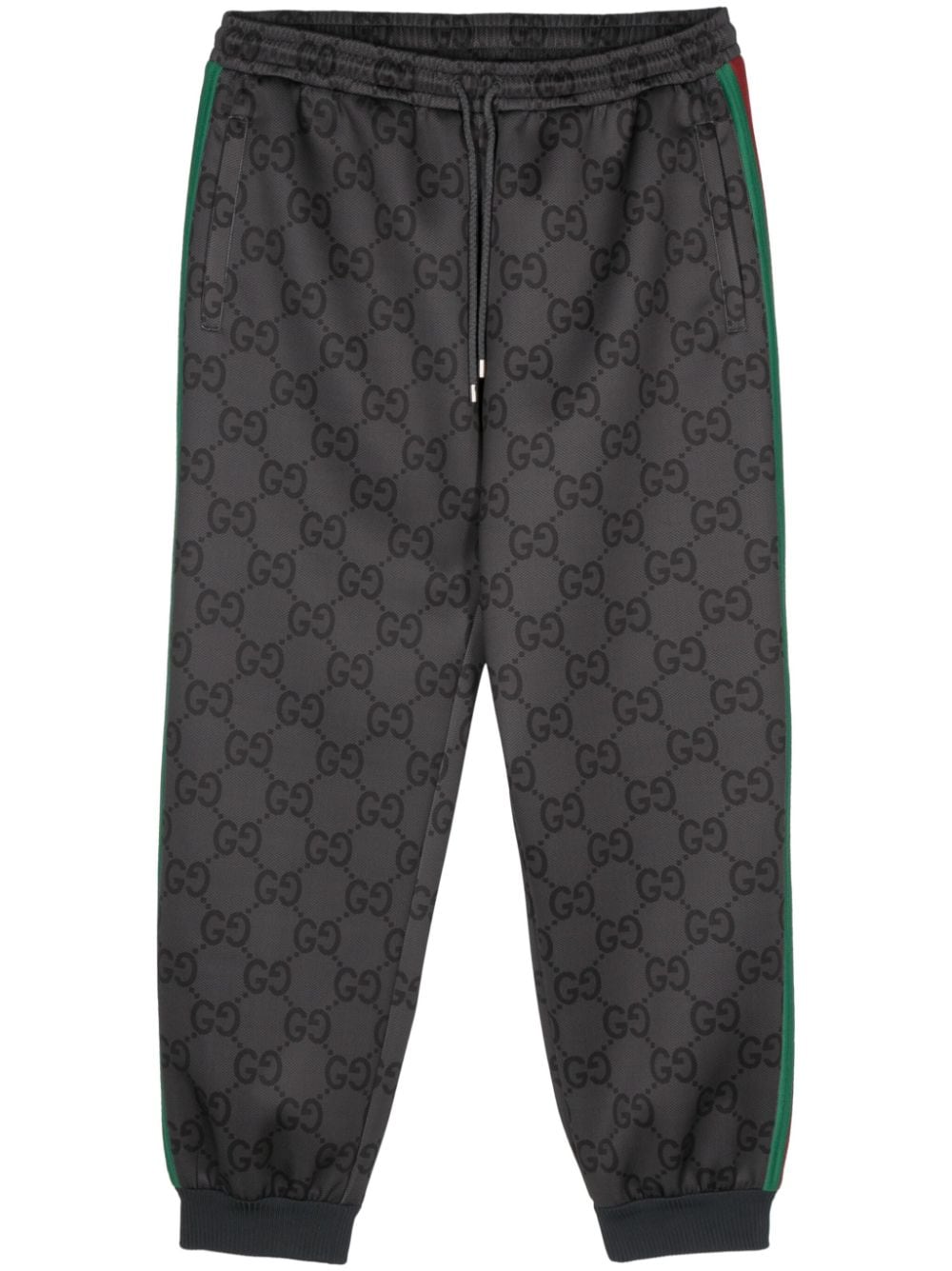 Gucci Jumbo GG Supreme track pants - Grey von Gucci