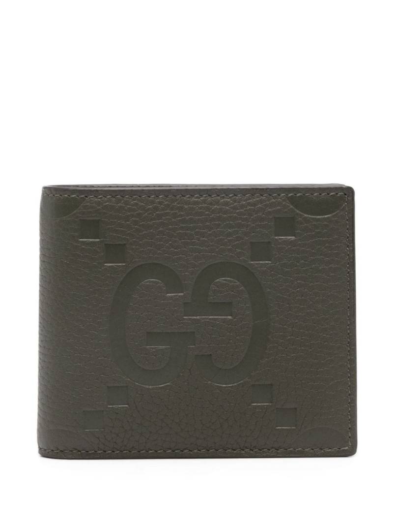 Gucci Jumbo GG bi-fold wallet - Green von Gucci