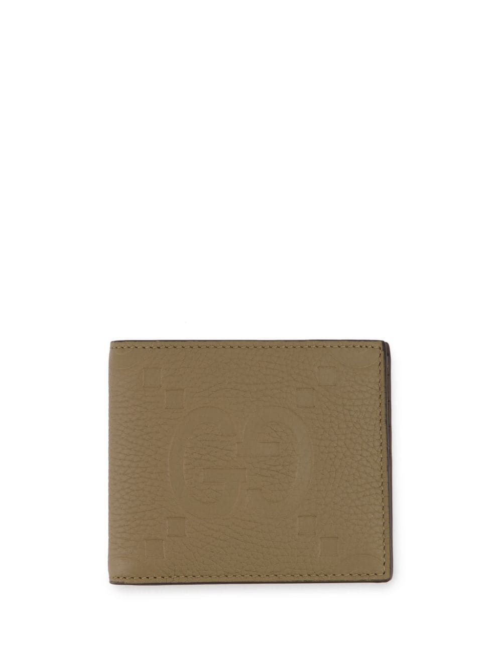 Gucci Jumbo GG leather wallet - Brown von Gucci