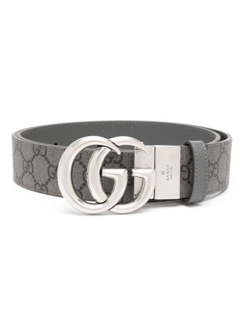 Gucci GG Marmont reversible belt - Grey von Gucci