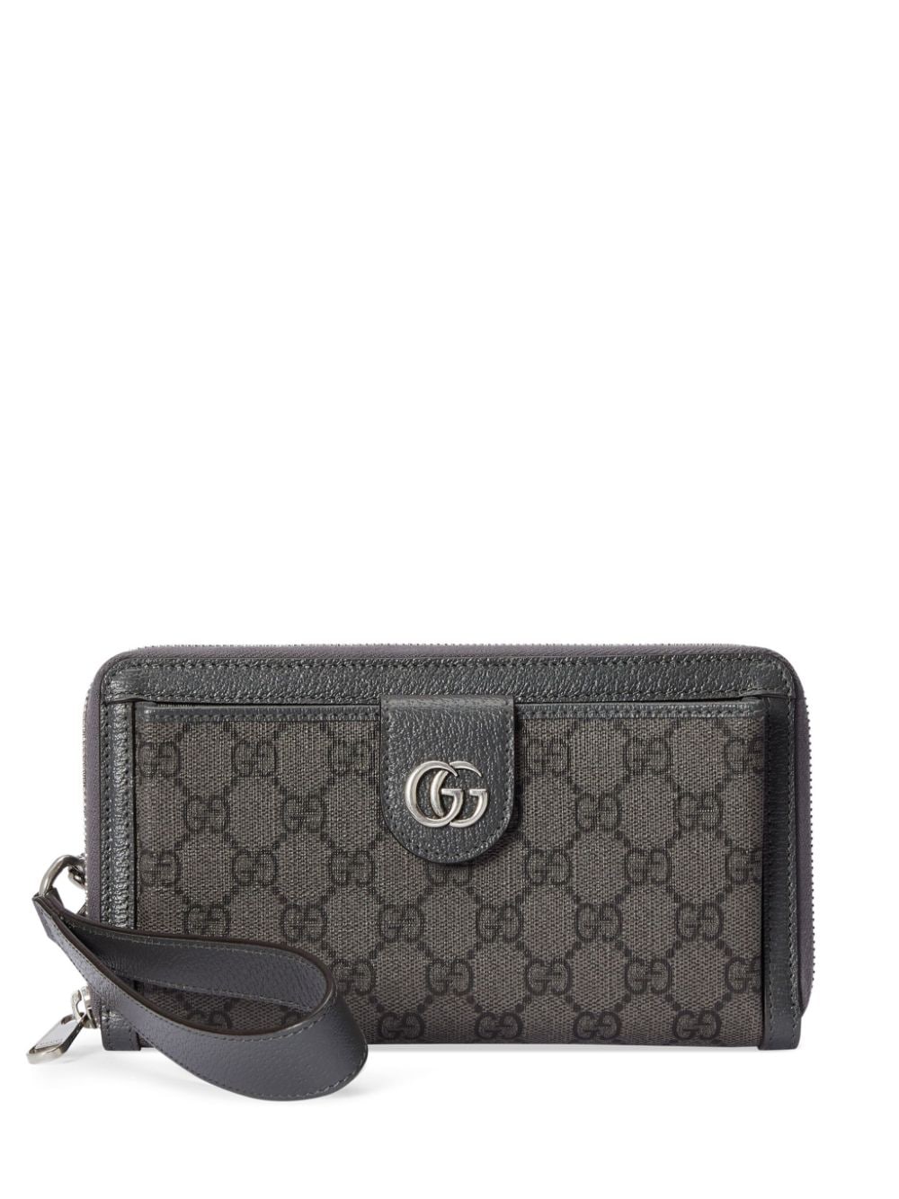 Gucci Ophidia zip-around wallet - Grey von Gucci