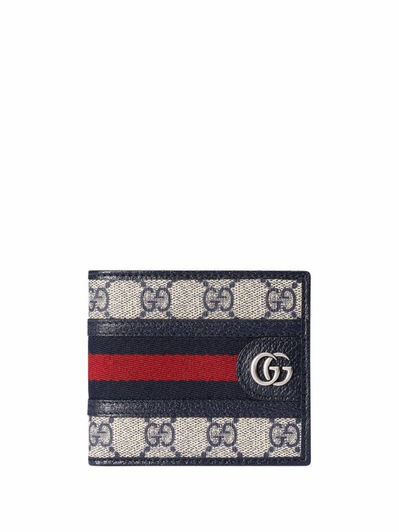 Gucci Ophidia bi-fold wallet - Blue von Gucci
