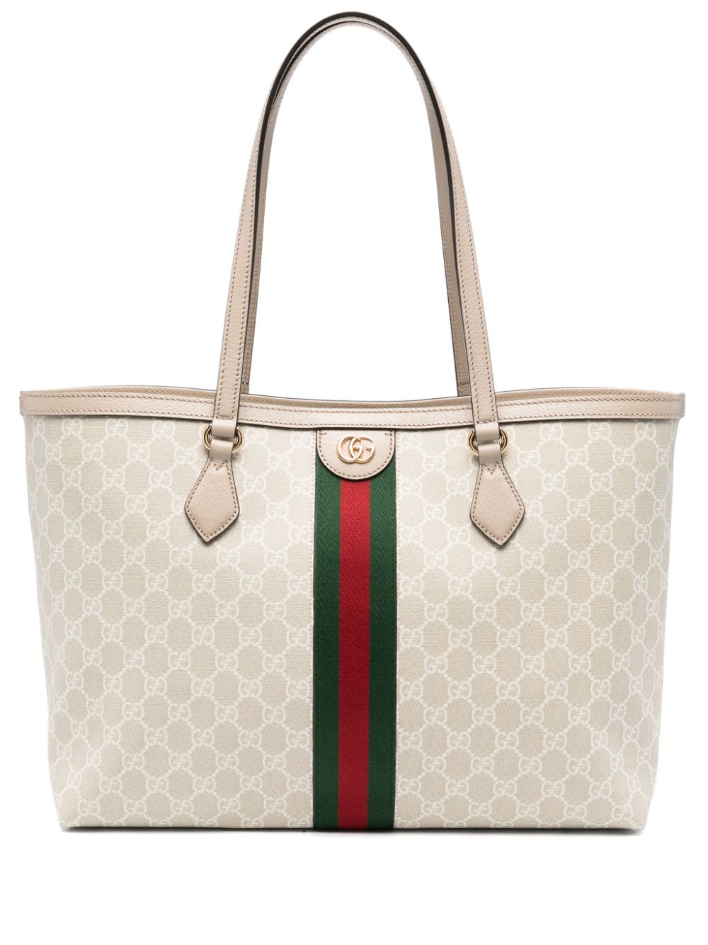 Gucci medium Ophidia tote bag - White von Gucci