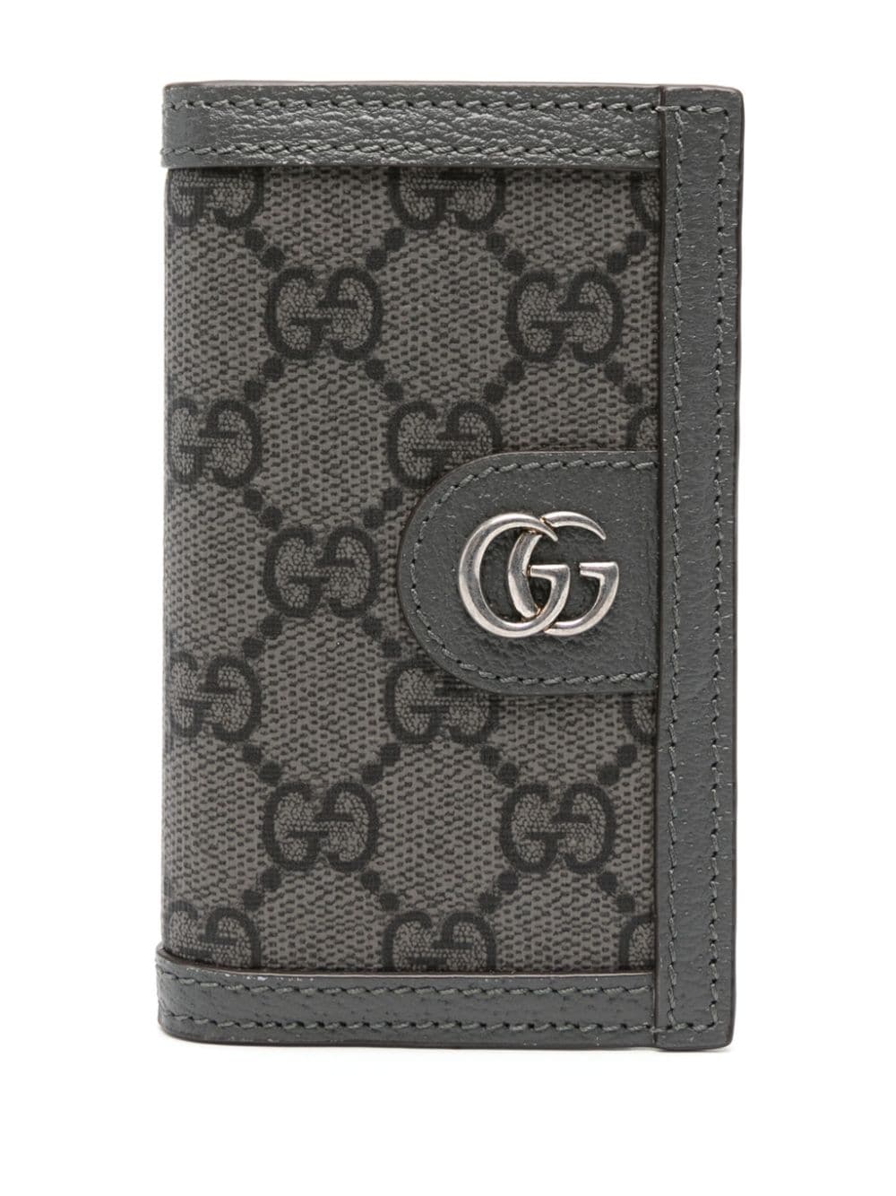 Gucci Ophidia card case - Grey von Gucci