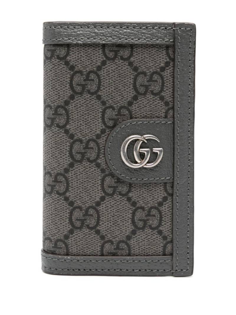Gucci Ophidia card case - Grey von Gucci