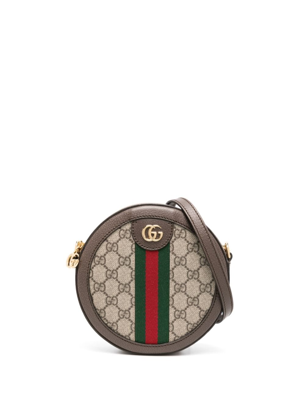 Gucci mini Ophidia GG Supreme-print crossbody bag - Brown von Gucci