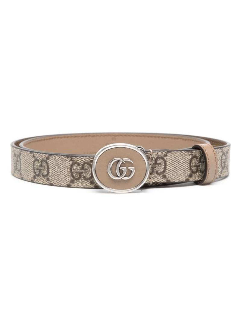 Gucci Petite GG thin belt - Neutrals von Gucci