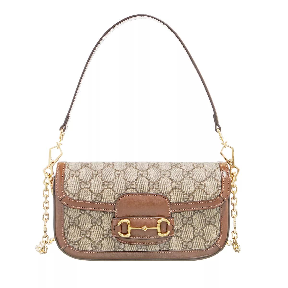 Gucci Schultertasche - Mini Horsebit 1955 Shoulderbag - Gr. unisize - in Beige - für Damen Gucci Schultertasche - Mini Horsebit 1955 Shoulderbag - Gr. unisize - in Beige - für Damen von Gucci
