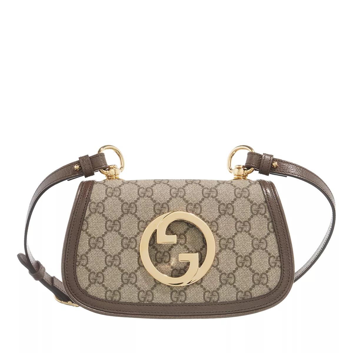 Gucci Umhängetasche - Blondie Shoulder Bag GG Supreme - Gr. unisize - in Beige - für Damen von Gucci