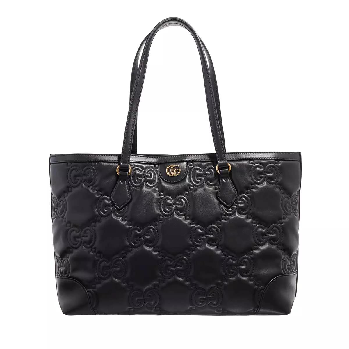 Gucci Schultertasche - GG Shopping Bag Leather - Gr. unisize - in Schwarz - für Damen Gucci Schultertasche - GG Shopping Bag Leather - Gr. unisize - in Schwarz - für Damen von Gucci