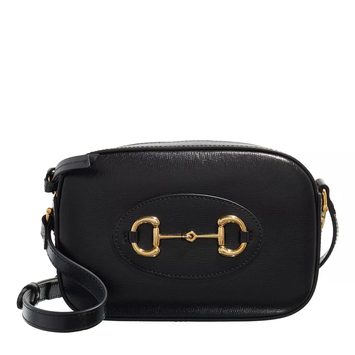 Gucci Umhängetasche - Horsebit 1955 Small Shoulder Bag - Gr. unisize - in Schwarz - für Damen von Gucci