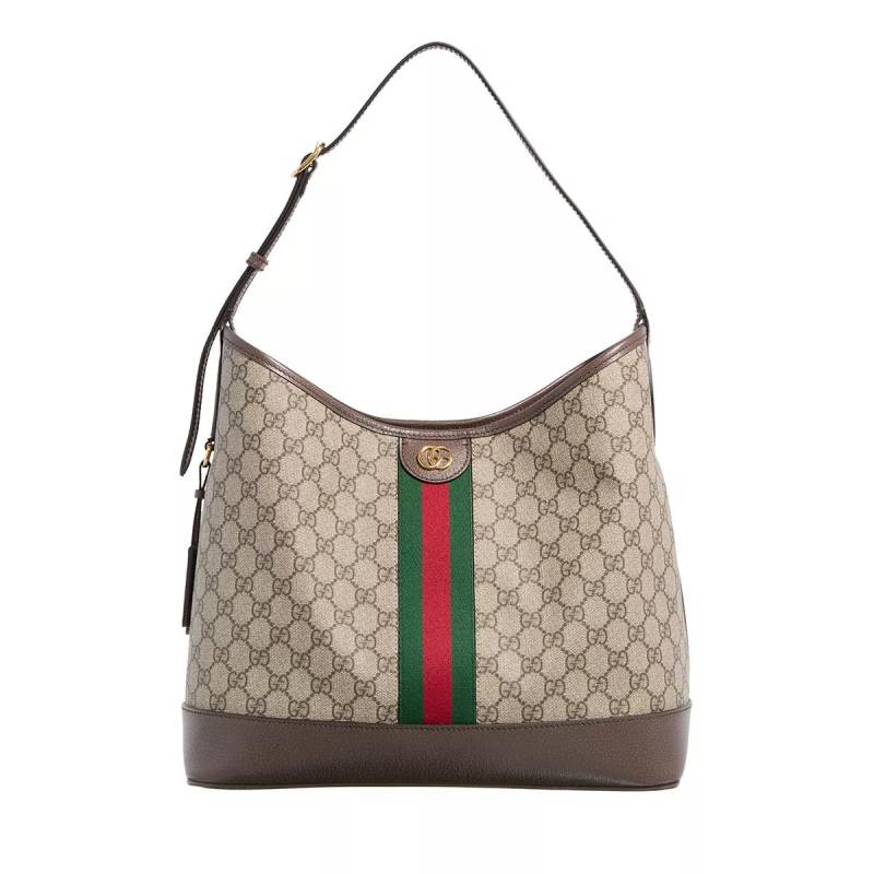 Gucci Umhängetasche - Ophidia GG Medium Shoulder Bag - Gr. unisize - in Beige - für Damen von Gucci