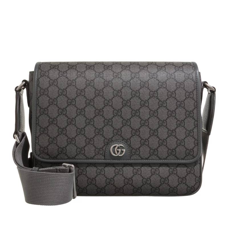 Gucci Umhängetasche - Ophidia Medium Messenger Bag - Gr. unisize - in Grau - für Damen von Gucci