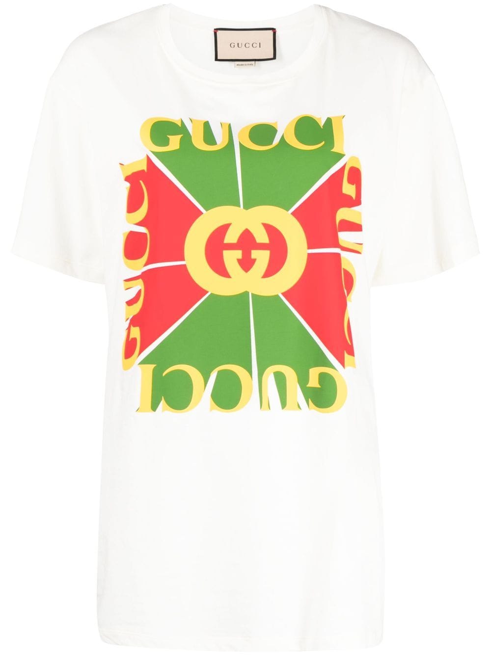 Gucci Vintage logo-appliqué T-shirt - White von Gucci