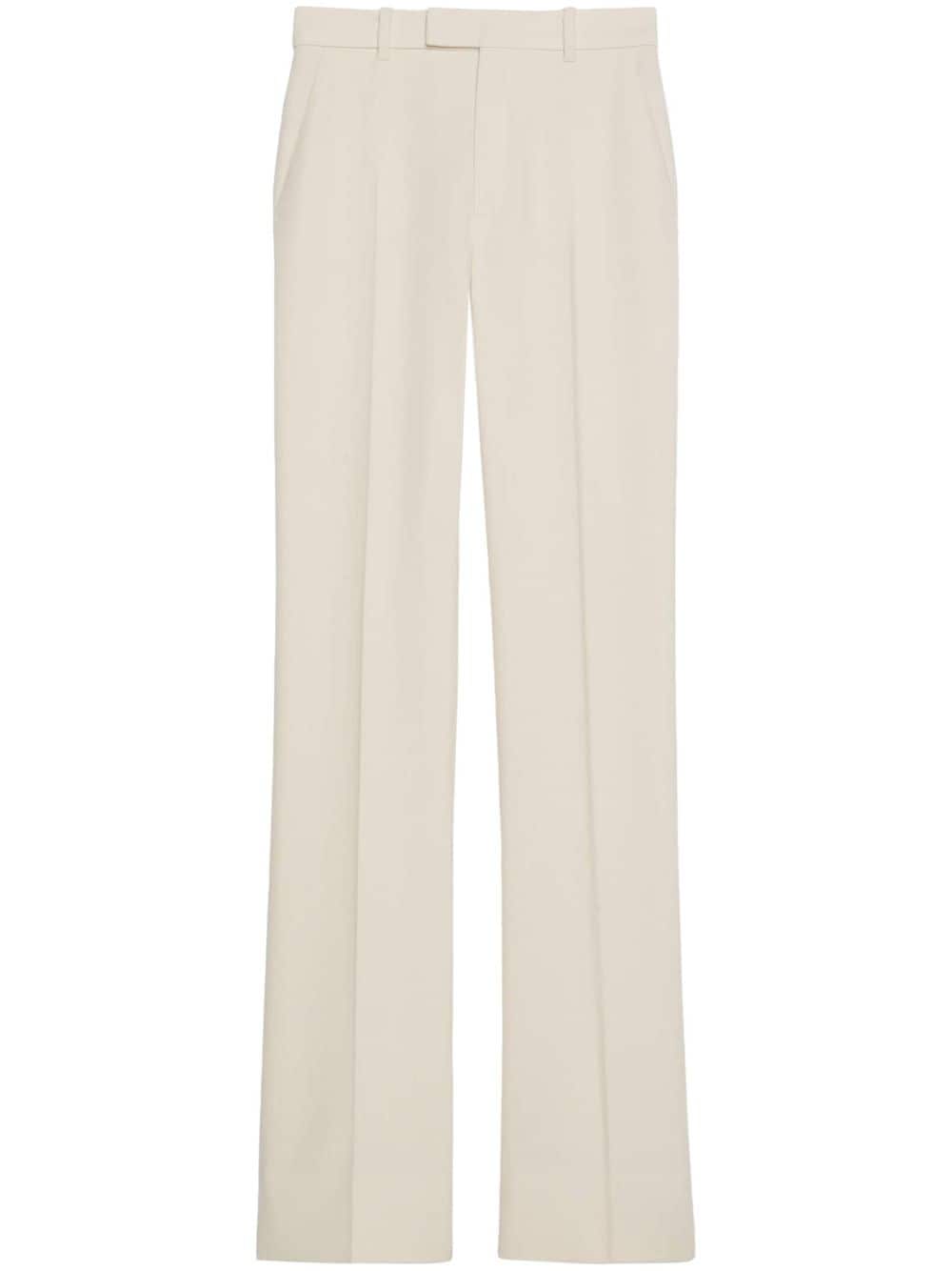 Gucci flared tailored trousers - White von Gucci