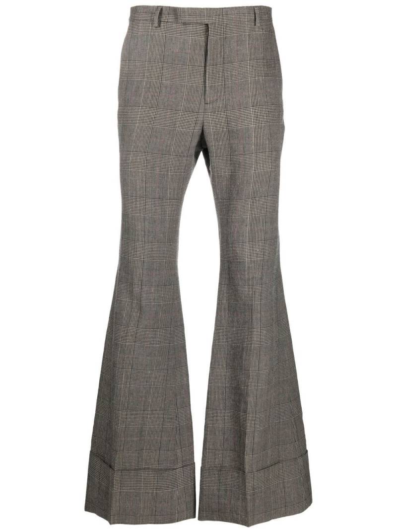 Gucci houndstooth tailored trousers - Grey von Gucci