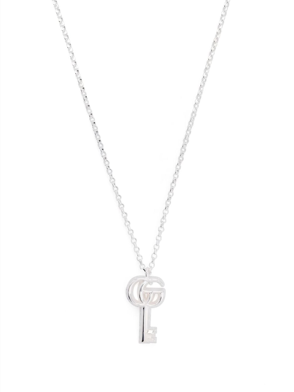Gucci key-charm pendant necklace - Silver von Gucci