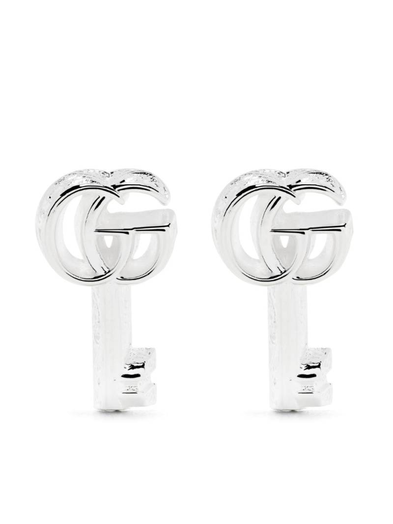 Gucci key-motif stud earrings - Silver von Gucci