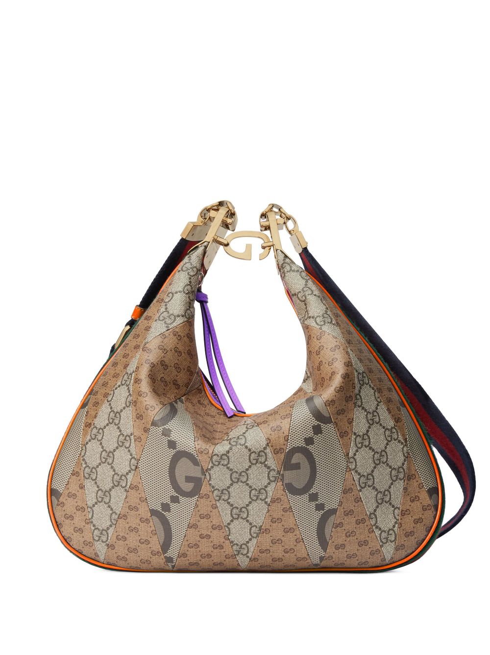 Gucci large Gucci Attache shoulder bag - Neutrals von Gucci
