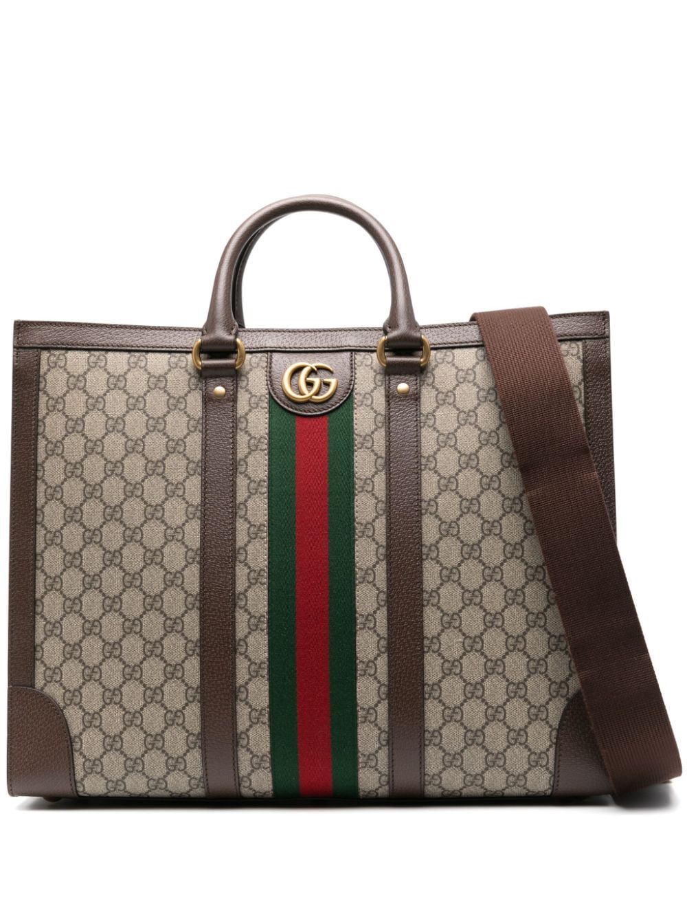 Gucci large Ophidia tote bag - Neutrals von Gucci