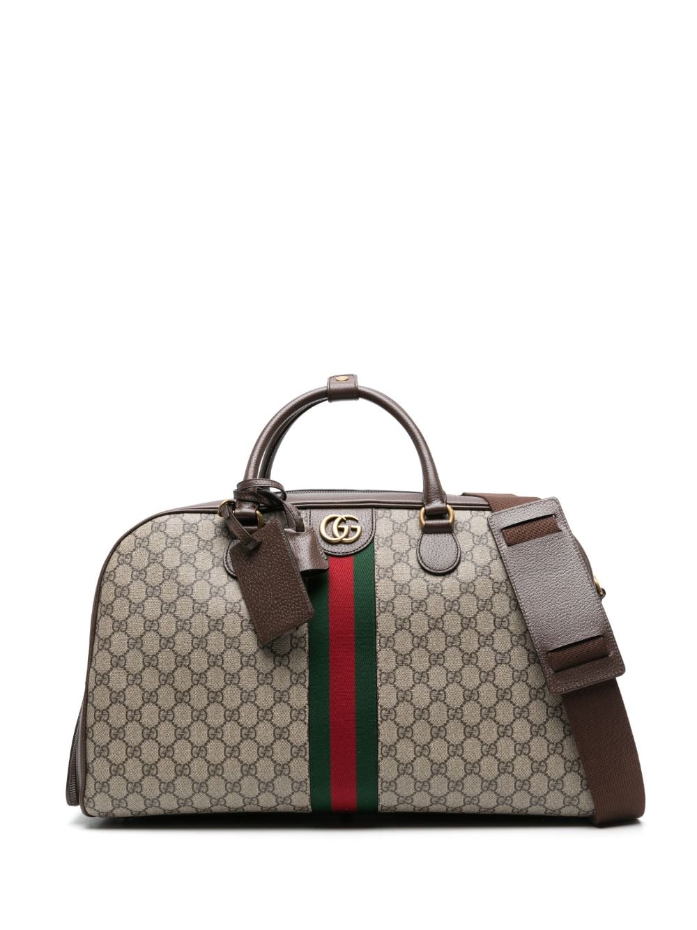 Gucci large Savoy bowling bag - Brown von Gucci