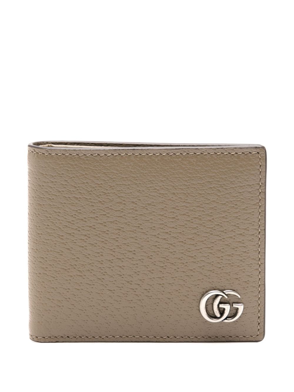 Gucci GG Marmont leather bi-fold wallet - Brown von Gucci