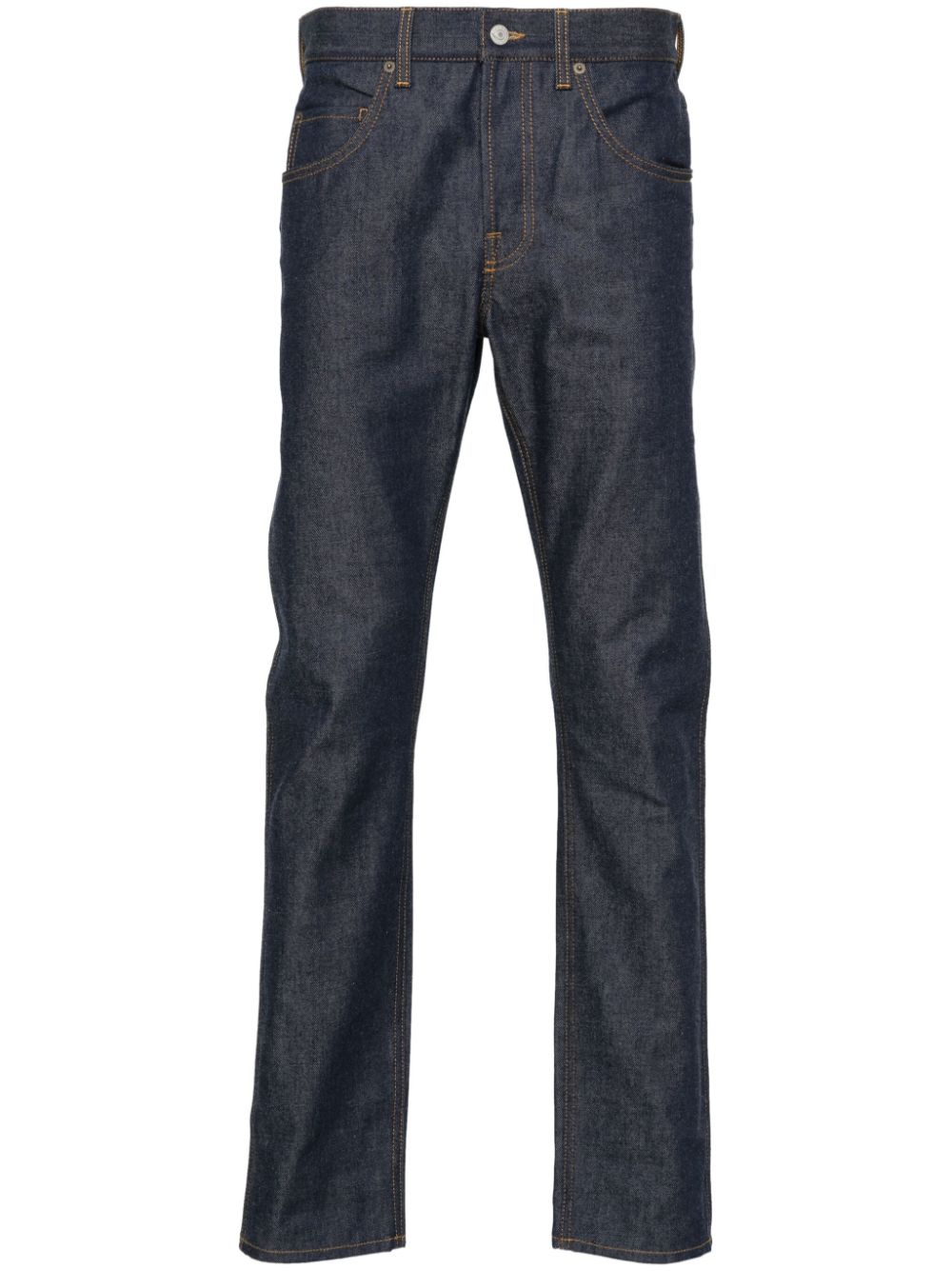 Gucci mid-rise tapered-leg jeans - Blue von Gucci