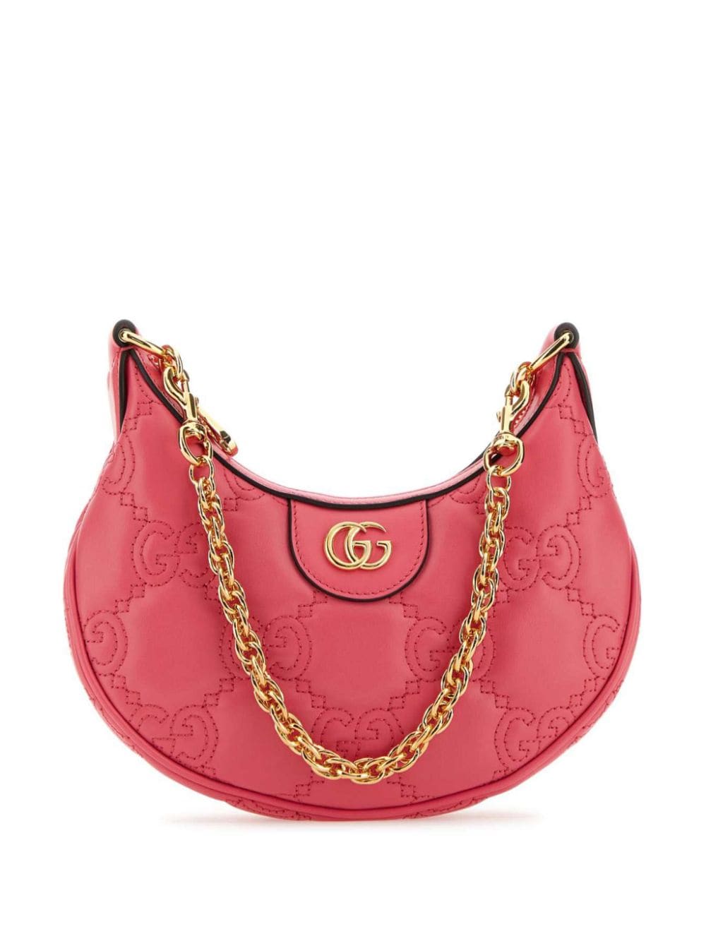 Gucci small GG matelassé shoulder bag - Pink von Gucci