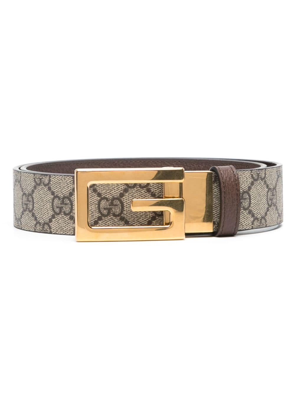 Gucci reversible interlocking-G belt - Brown von Gucci