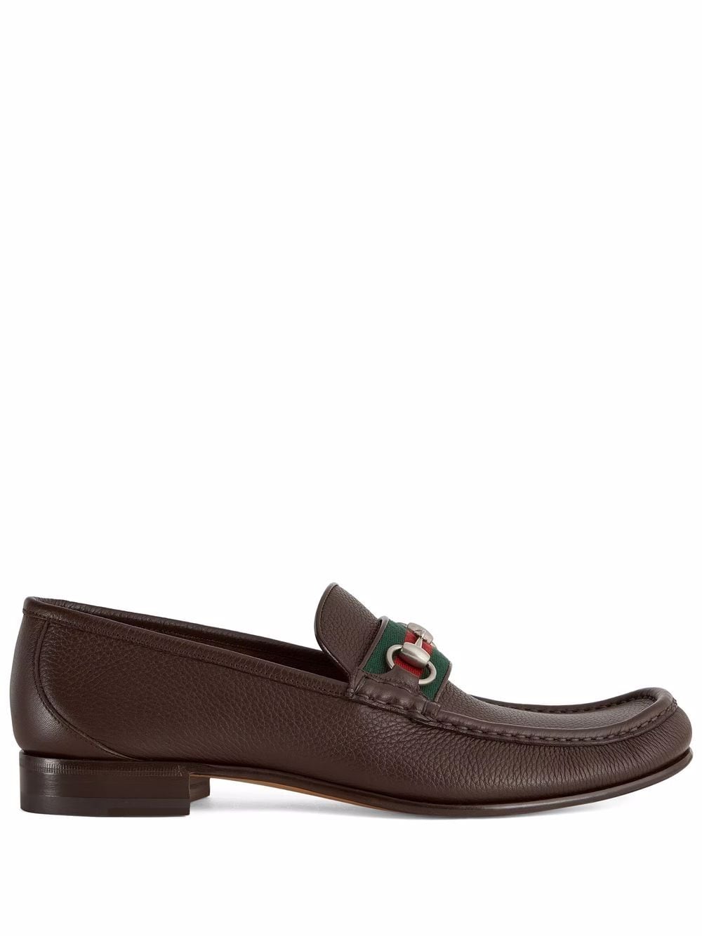 Gucci slip-on Horsebit loafers - Brown von Gucci