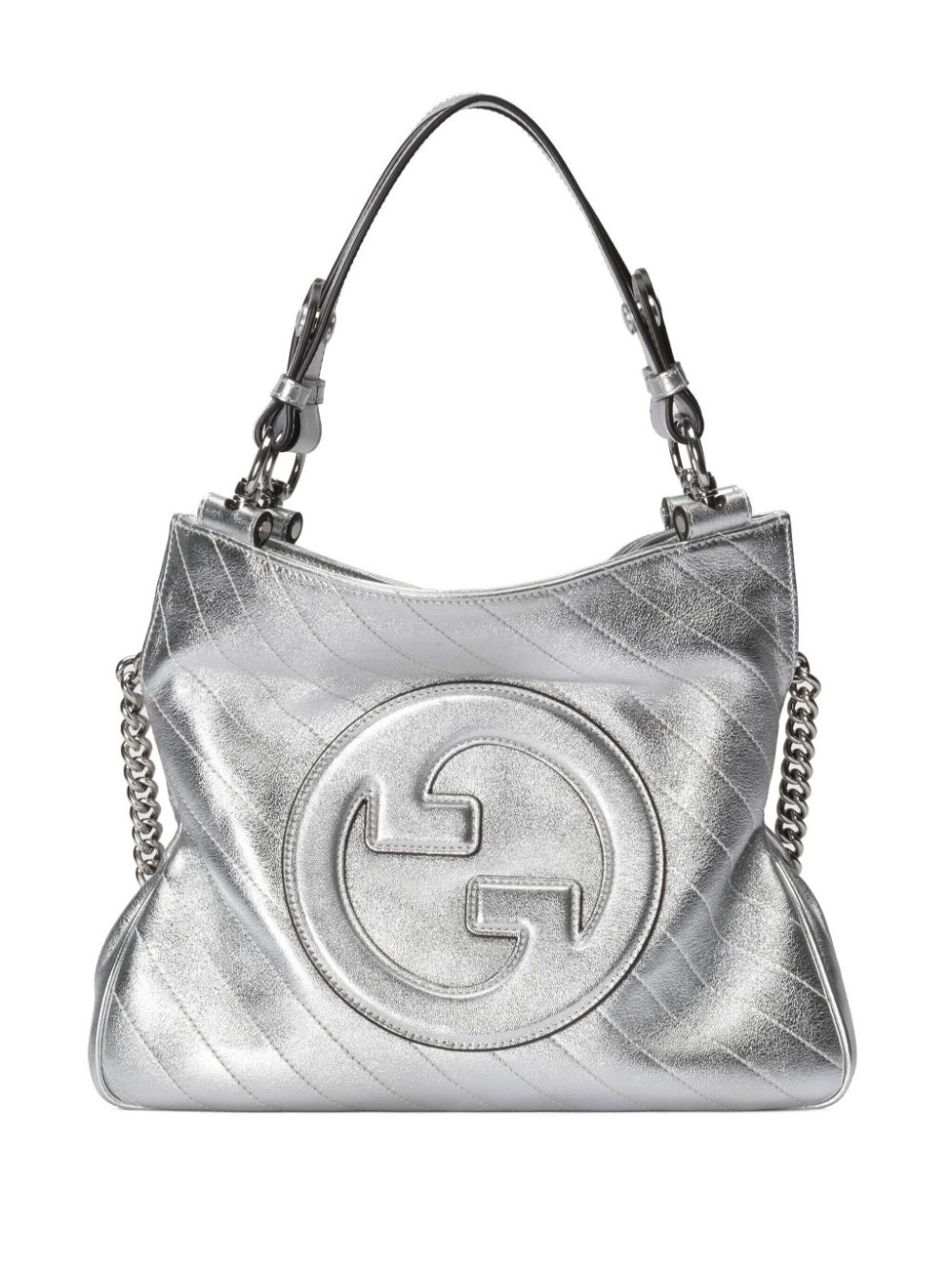 Gucci small Blondie tote bag - Silver von Gucci