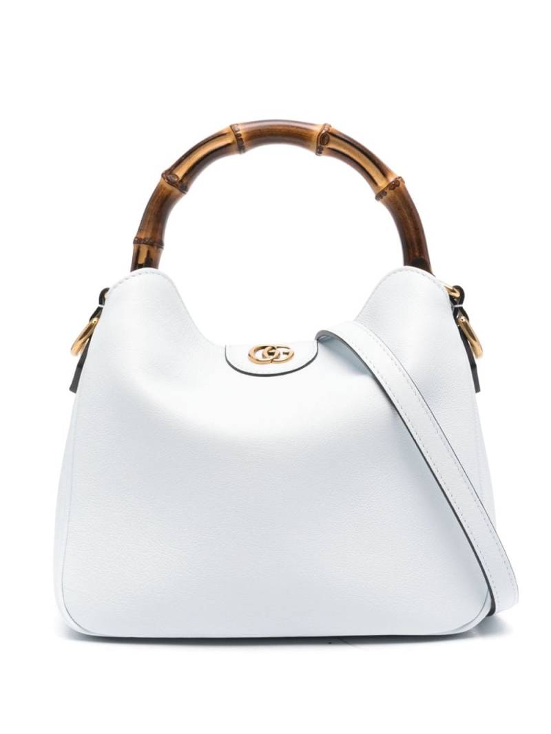 Gucci small Diana leather tote bag - White von Gucci