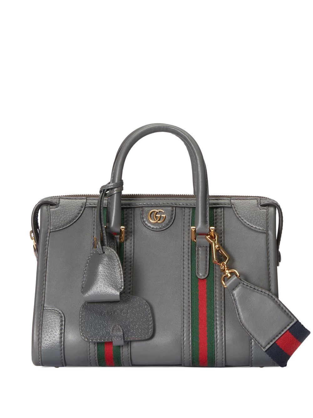 Gucci small Double G top-handle bag - Grey von Gucci