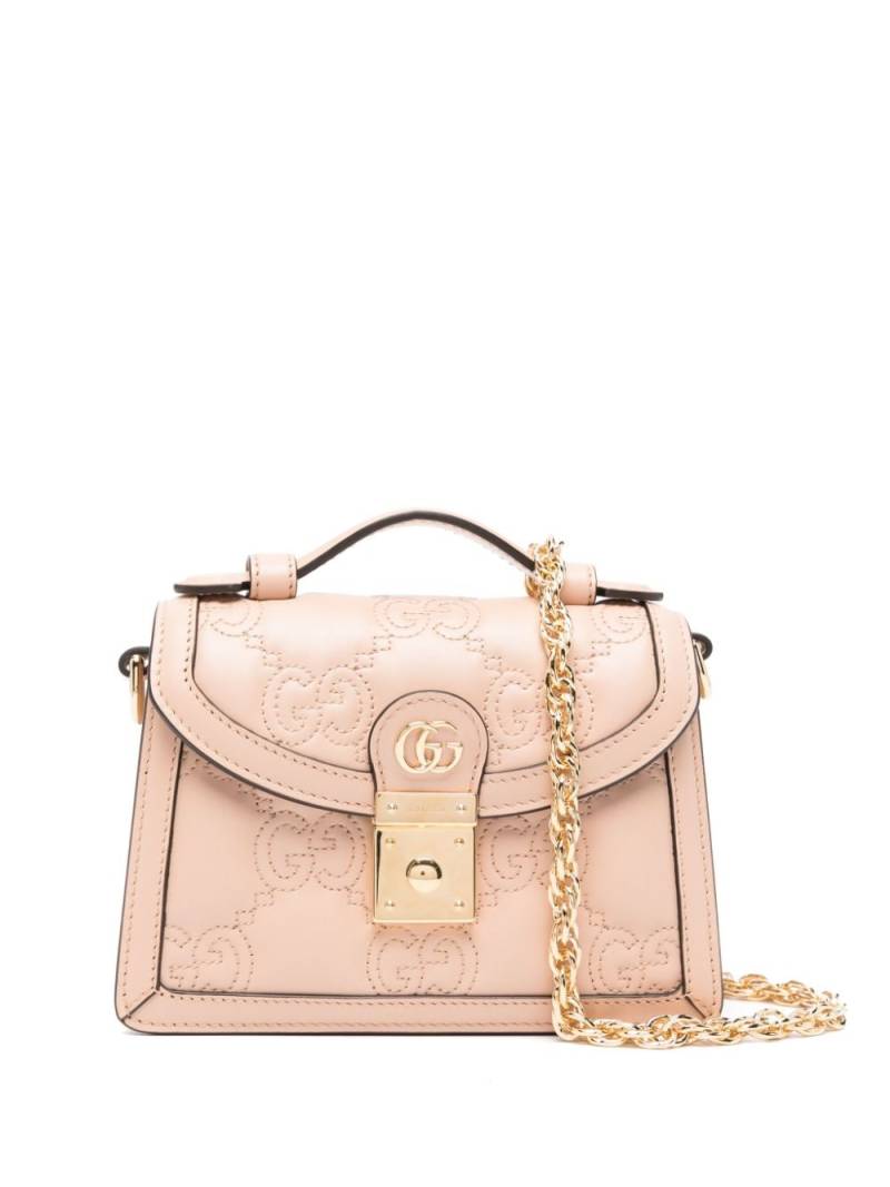 Gucci small GG Matelassé tote bag - Pink von Gucci