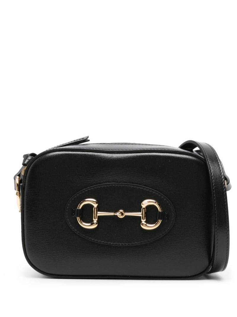 Gucci small Horsebit 1955 shoulder bag - Black von Gucci