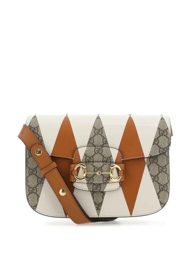 Gucci small Horsebit 1955 shoulder bag - White von Gucci