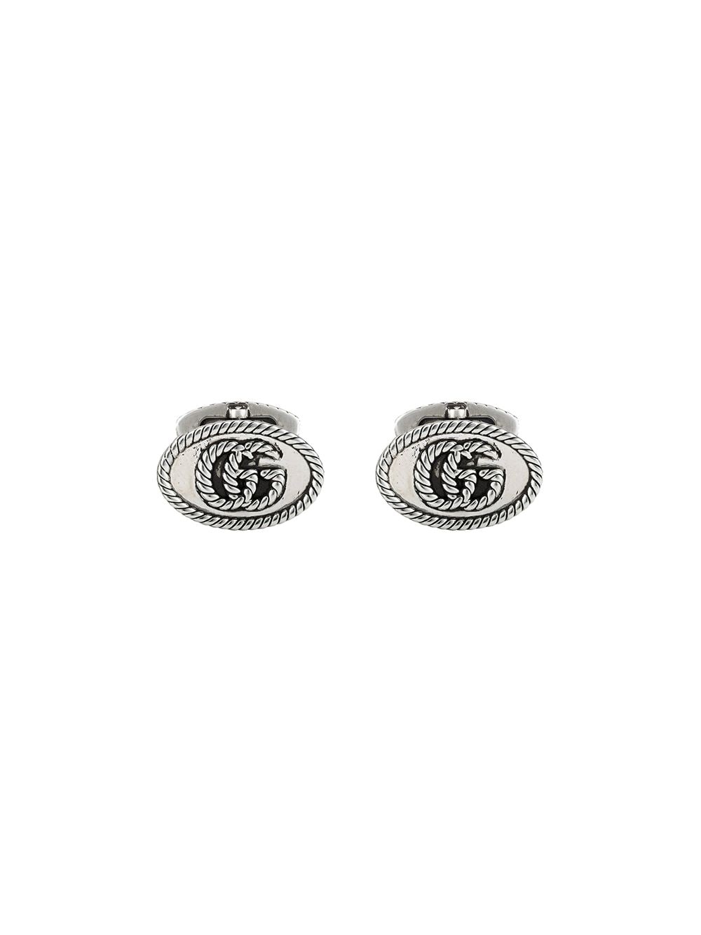 Gucci sterling silver GG Marmont cufflinks von Gucci
