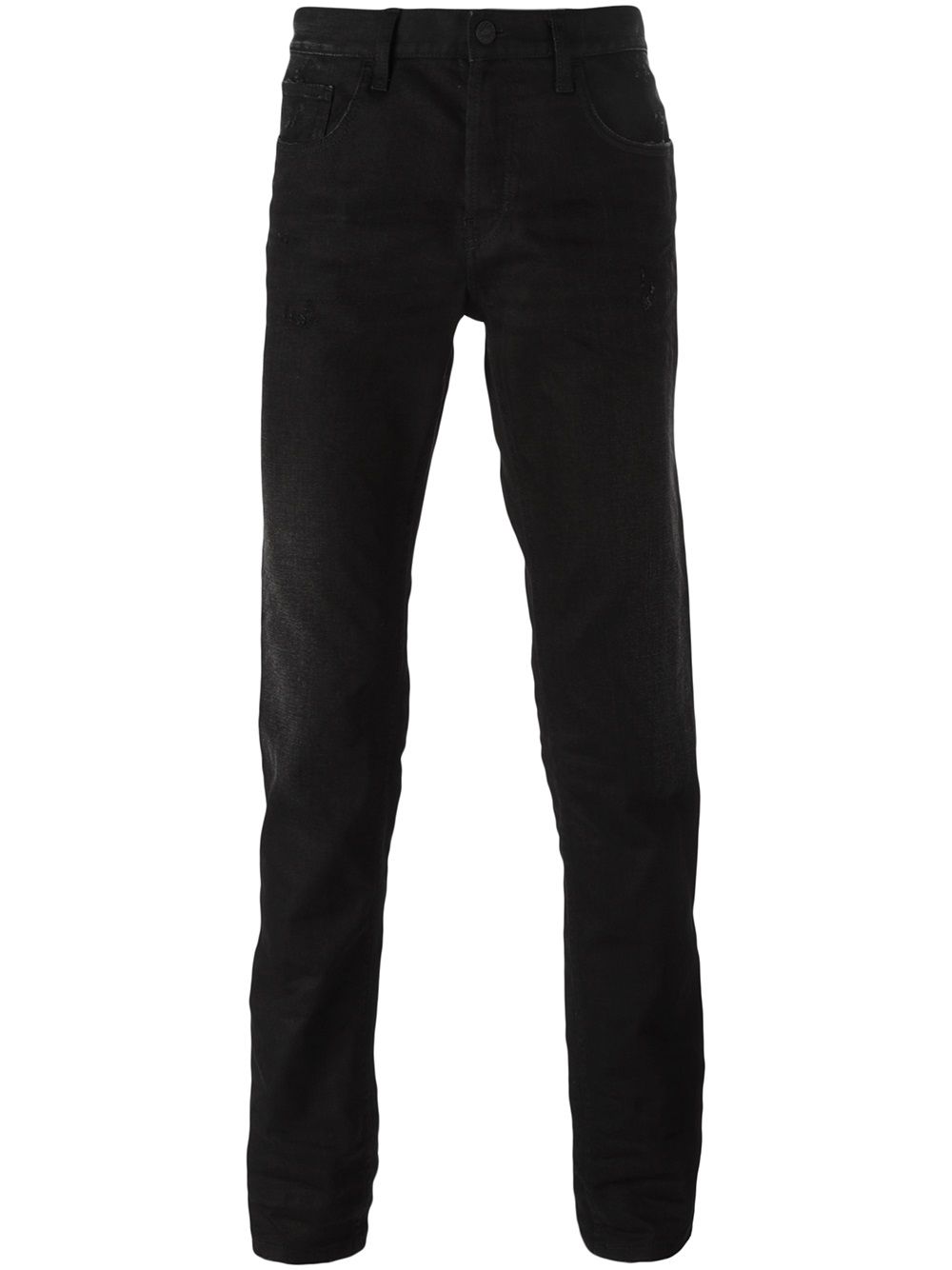 Gucci stonewashed classic jeans - Black von Gucci