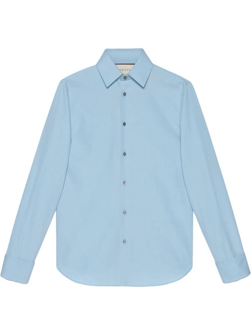 Gucci tailored shirt - Blue von Gucci