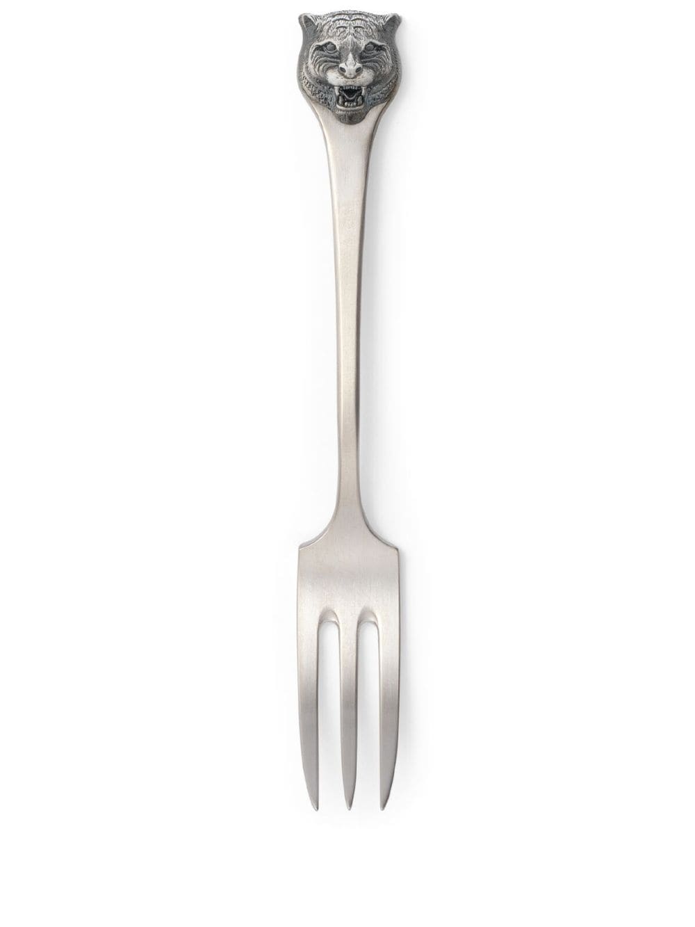 Gucci tiger head fork (set of 2) - Silver von Gucci
