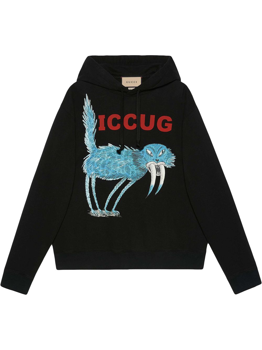 Gucci x Freya Hartas ICCUG hoodie - Black von Gucci