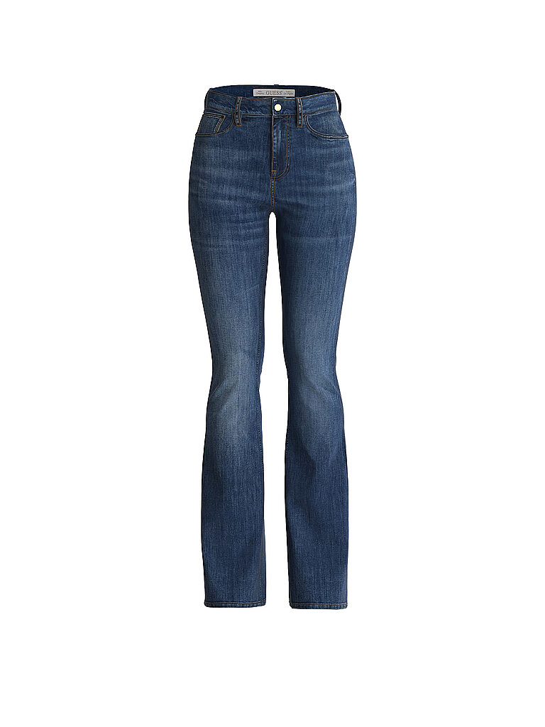 GUESS Highwaist Jeans Bootcut Fit dunkelblau | 28 von Guess