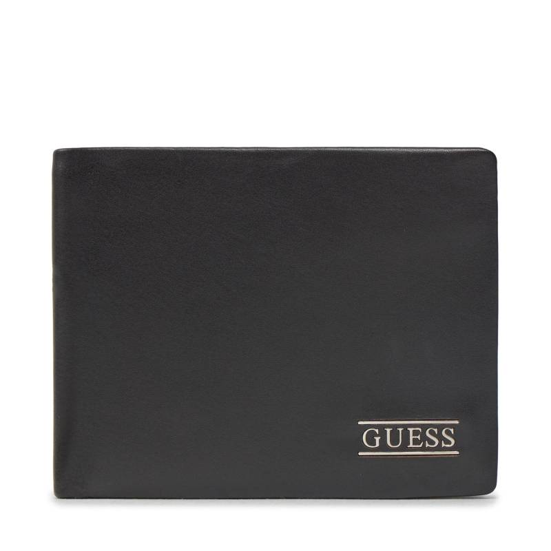 Große Herren Geldbörse Guess New Boston R Slg SMNEBR LEA20 BLA von Guess