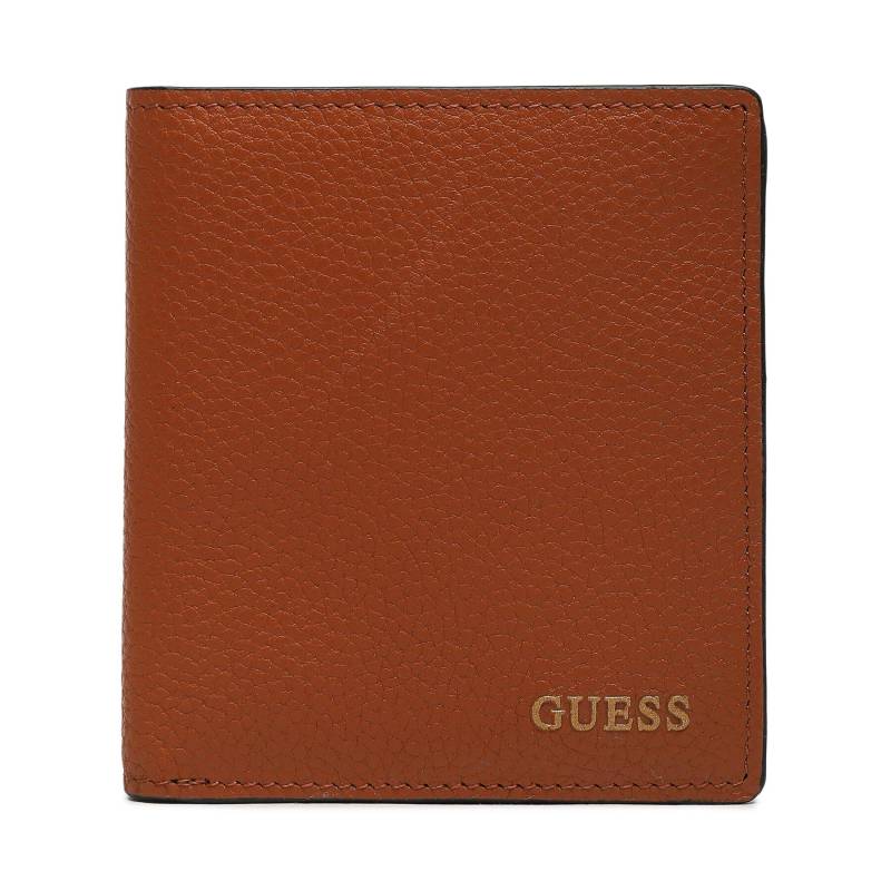 Große Herren Geldbörse Guess Riviera Slg SMRIVI LEA22 Braun von Guess