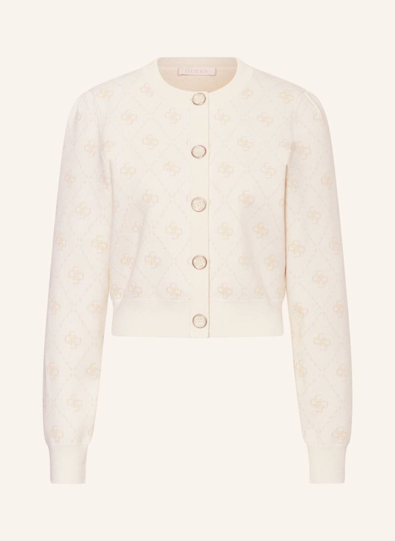 Guess Cropped-Strickjacke Sarah weiss von Guess