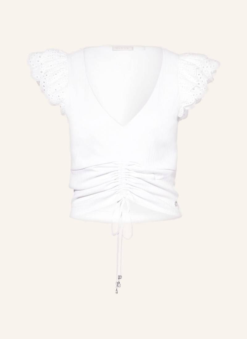 Guess Cropped-Top Elena weiss von Guess