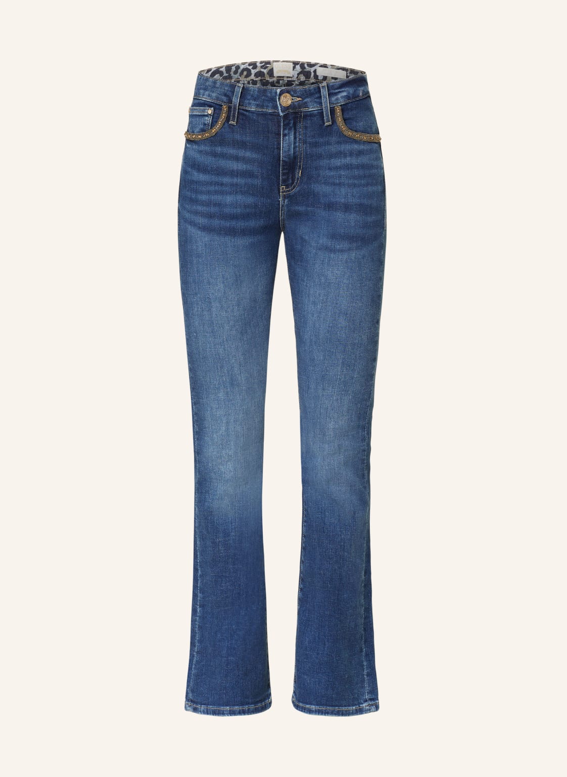 Guess Flared Jeans Sexy Flares blau von Guess