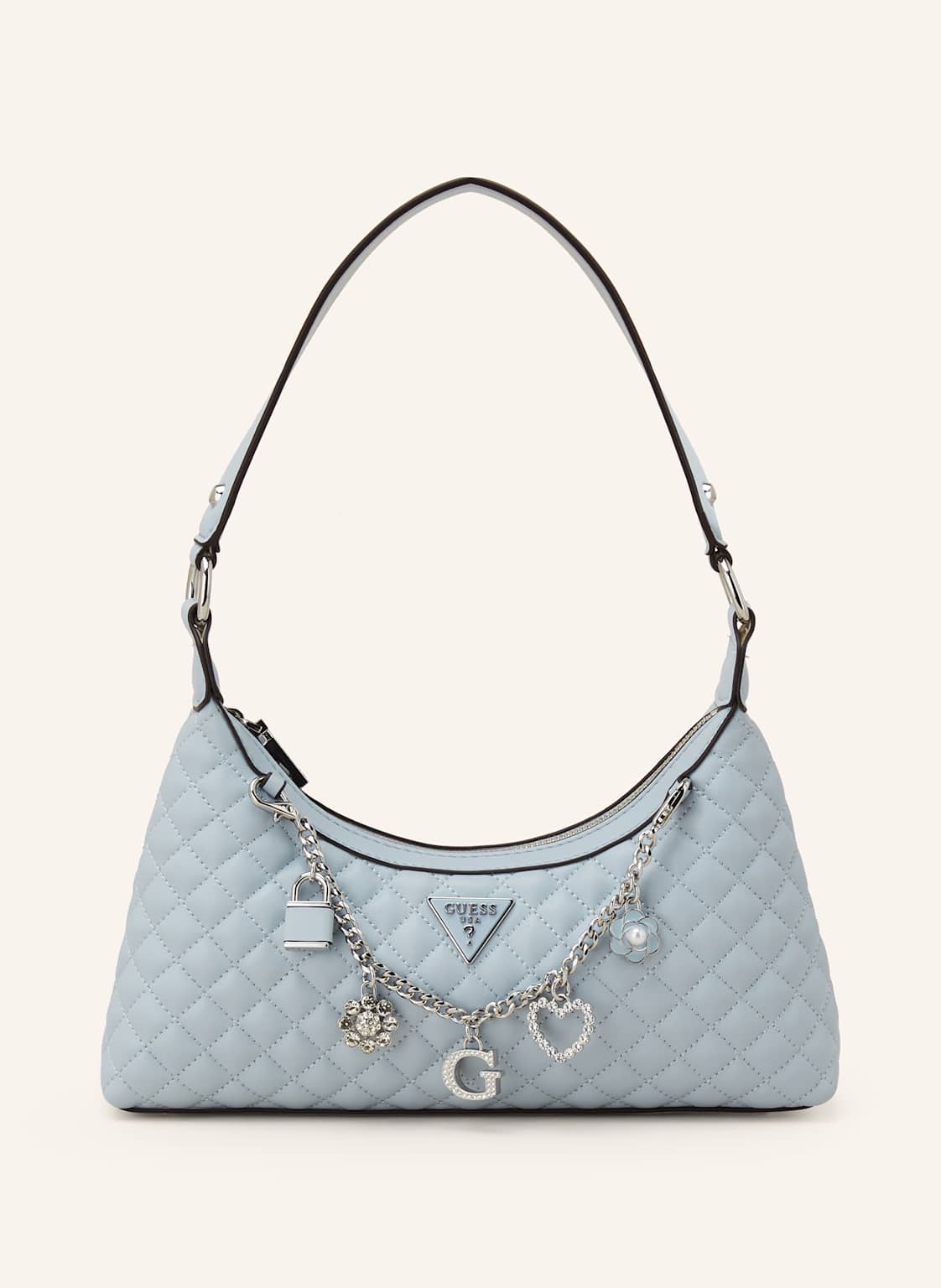 Guess Schultertasche Everlee blau Guess Schultertasche Everlee blau von Guess